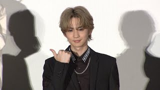 吉野北人、美白肌を褒められる（映画　舞台挨拶　私がモテてどうすんだ／吉野北人　山口乃々華　神尾楓珠　富田望生　伊藤あさひ　平沼紀久）