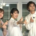 北村匠海、浜辺美波＆えみりんの女子会トークに困惑（イベント　映画　思い、思われ、ふり、ふられ／浜辺美波　北村匠海　えみりん）