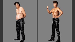 嶋大輔、「男の勲章」をＢＧＭに変身！（CM　ライザップ／嶋大輔）