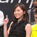 ＳＫＥ48松井珠理奈、格闘家のピリピリ感に緊張（記者会見　Ｒｏａｄ ｔｏ ＯＮＥ／青木真也）
