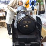 ５年７カ月かけ精巧なＳＬ模型完成　「四万十のエジソン」上岡さん