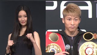 菜々緒＆井上尚弥、ヒップに付けた点数は？（イベント SIXPAD／菜々緒 井上尚弥 桐生祥秀）