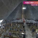 大聖堂で実験「飛沫可視化」が導くコロナ感染対策(2020年12月27日)