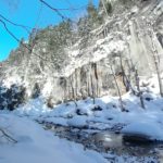 冬だけ出会える柱状節理の絶景　層雲峡・大函