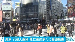 東京で769人感染　19人死亡(2021年1月30日)