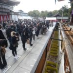 「新型コロナが収束しますように」コロナ禍の初詣・京都