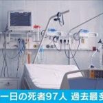 新型コロナ　全国で97人死亡　過去最多を更新(2021年1月13日)