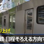 緊急事態宣言受けた終電繰り上げ ＪＲ東と私鉄各社 日程そろえる方向で調整