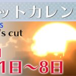 1カットカレンダー2021  １月１日→８日【Editor’s cut】