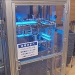 買い物かごを“自動で除菌”　持ち上げ機能も搭載(2021年1月26日)