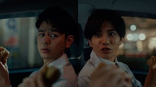 妻夫木聡＆志尊淳、2人の思い出の土地は？（CM マクドナルド ごはんバーガー／妻夫木聡 志尊淳）