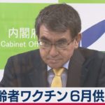 高齢者向けワクチン　６月に自治体に供給完了見通し（2021年2月26日）