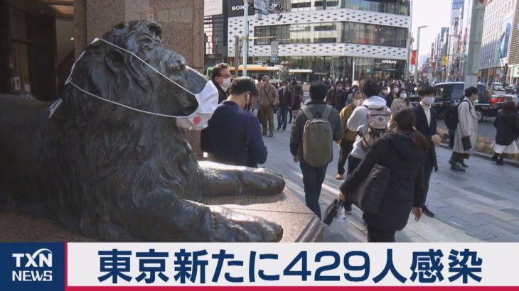 東京新たに429人感染（2021年2月7日）