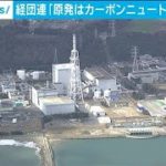 脱炭素社会への原発の必要性　経団連が改めて強調(2021年3月8日)