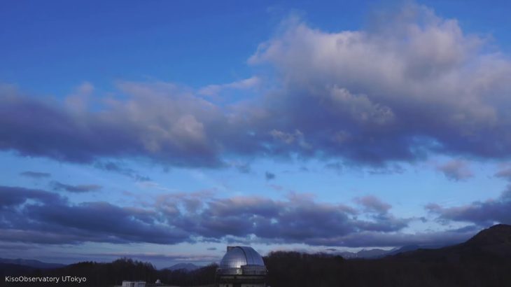 長野・木曽観測所の空模様と星、ライブ配信中　Night Sky LIVE  streaming from Kiso , JAPAN