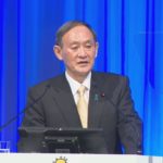 衆院選「先頭で戦い抜く」 自民党大会で首相