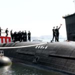 潜水艦「とうりゅう」引渡式