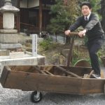 世界最初期の自転車ともいわれる「陸舟奔車」を高校生が復元