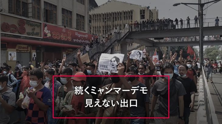 ザ解説　ミャンマーデモ