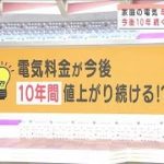 電気料金が年間1000円超値上げも　今後10年続く？(2021年3月30日)