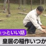 皇居の四季 稲作始め「お手まき」皇室ちょっといい話(29)冬の野鳥消え新緑萌ゆ（2021年4月7日）