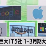 米巨大IT５社が大幅増益（2021年4月30日）
