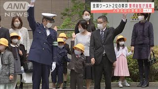 警視総監が新1年生に交通指導　横断歩道渡り方など(2021年4月6日)