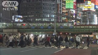 “緊急事態”再延長決定の夜も繁華街で人出増加(2021年5月29日)