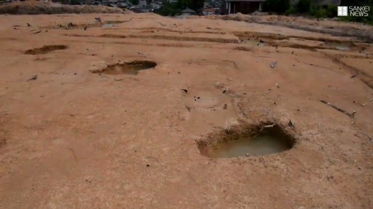 平城京跡西から円形遺構