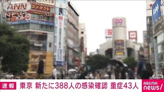 東京で新たに388人感染　前週同曜日を79人下回る(2021年6月19日)