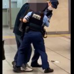 名古屋駅に包丁持つ男　鉄道警察隊の女性巡査による逮捕の瞬間
