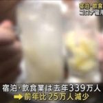 宿泊、飲食業で25万人減　コロナが雇用に深刻影響(2021年7月16日)