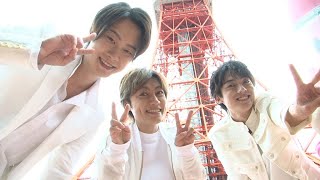 はやぶさ＆ゲストボーカル辰巳ゆうと、東京タワーで新曲ＰＲ(新曲 サンキュ！ピース／はやぶさ 辰巳ゆうと）