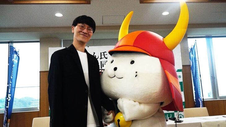 やっと会えたね、ひこにゃん！原作者と初対面、お約束も