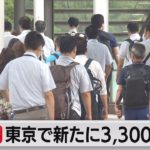 東京の新規感染3,300人　３日連続で3,000人超（2021年7月30日）