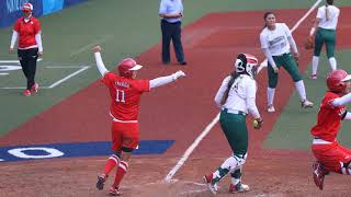 【五輪連続写真】ソフトボール・山田恵里のサヨナラホームイン