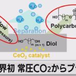 世界初 常圧CO2からプラスチックの直接合成に成功 大阪市立大・日本製鉄など（2021年7月28日）