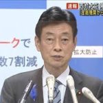 西村大臣が陳謝「金融機関から働きかけ」発言を撤回(2021年7月13日)