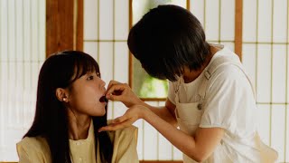 有村架純に松本穂香が「あ～ん」、2人で絶妙な掛け合い（CM お～いお茶 ／有村架純 松本穂香）