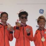 （ノーカット版）宇田「感謝の気持ちでいっぱい」 トライアスロン、銅の米岡と会見