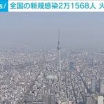 全国の新規感染2万1568人　火曜日では過去最多(2021年8月24日)