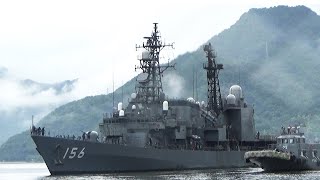 京都・ソマリア派遣の護衛艦「せとぎり」が母港の舞鶴に帰港