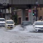 佐賀駅周辺の道路も冠水　九州北部の大雨続く