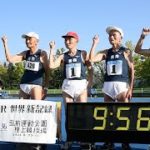 駆ける！青森の90代4人　リレー2種目で世界新記録