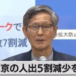東京の人で5割減を提言（2021年8月12日）