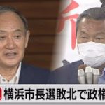 横浜市長選 小此木氏落選で政権に激震（2021年8月23日）