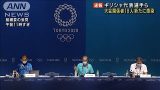 大会関係者 18人の新規感染確認 ギリシャ代表選手も(2021年8月3日)