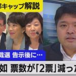 異例！総裁選スタート後に票数が２票減ったワケ【テレ東 官邸キャップ篠原裕明の政治解説】（2021年9月21日）