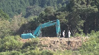 石木ダムの本体工事始まる   採択40年超、反対派居住も