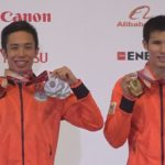 木村「金」に感慨深げ 2位富田とともに喜ぶ